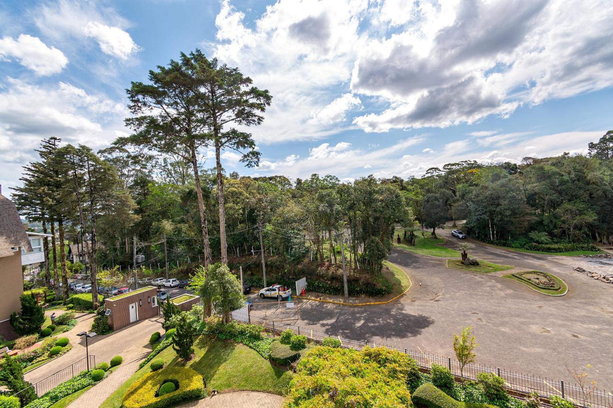 Luxuoso Apartamento Central Para 10 Pessoas Gramado Kültér fotó