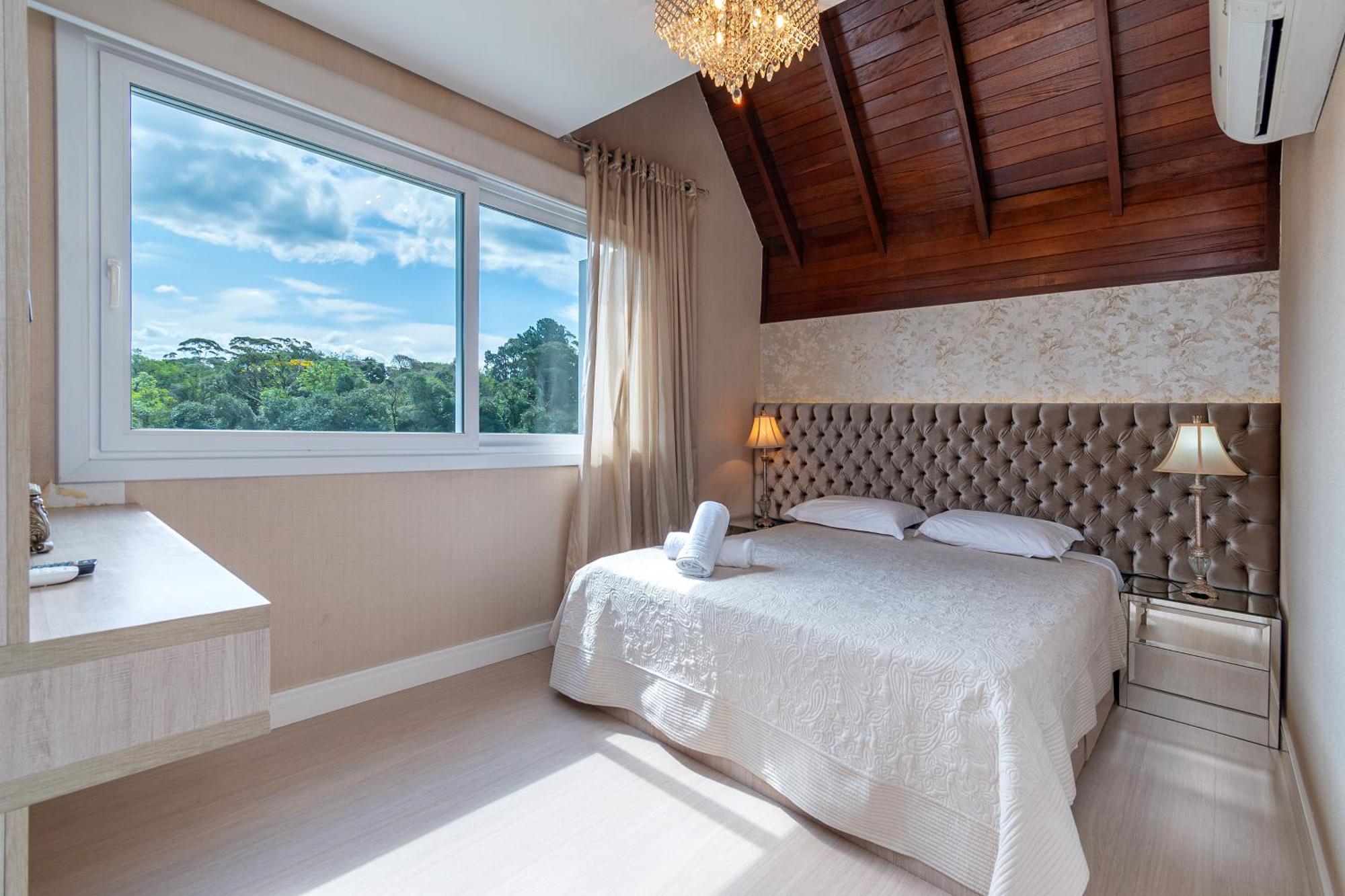 Luxuoso Apartamento Central Para 10 Pessoas Gramado Kültér fotó