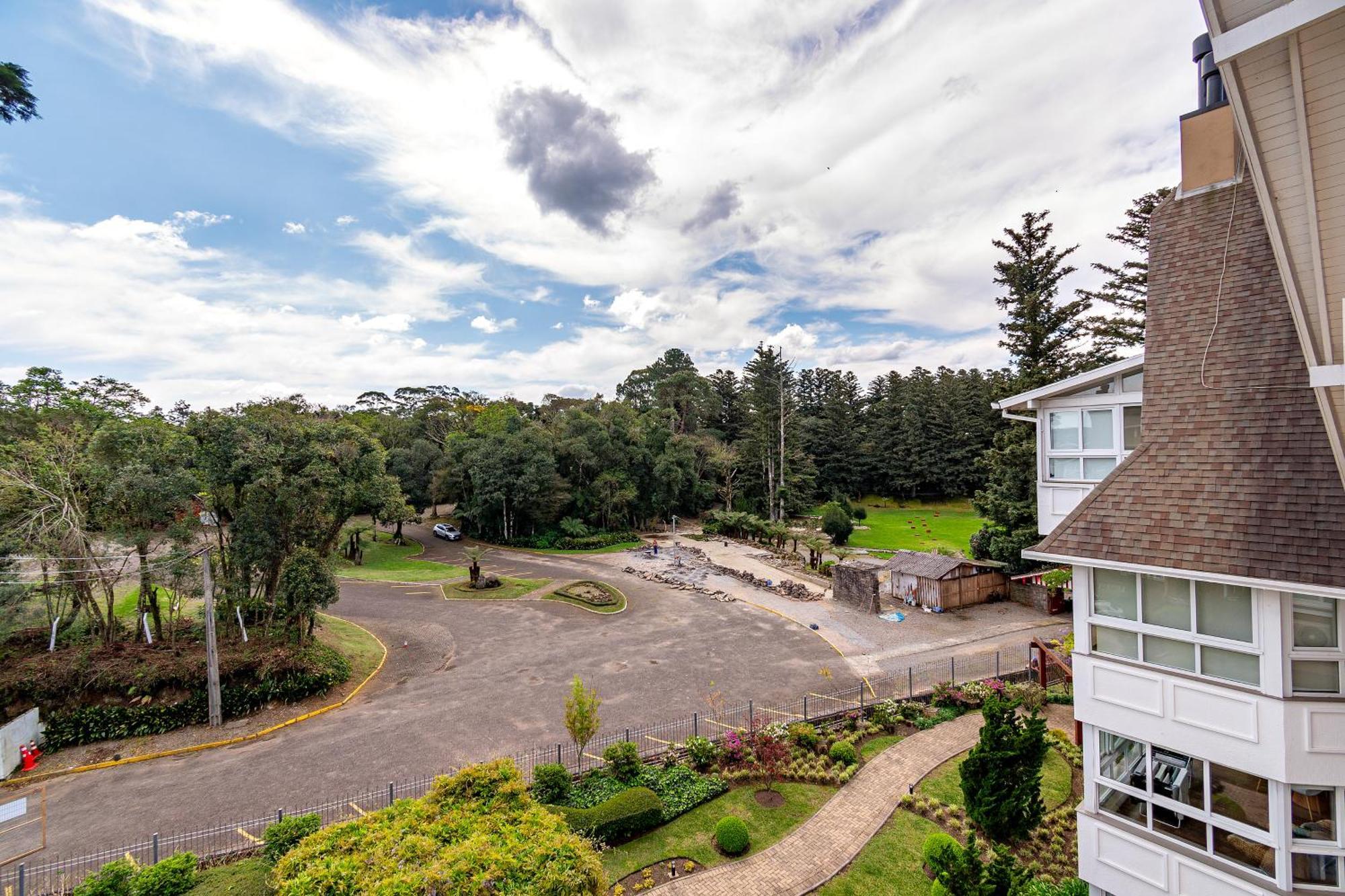 Luxuoso Apartamento Central Para 10 Pessoas Gramado Kültér fotó